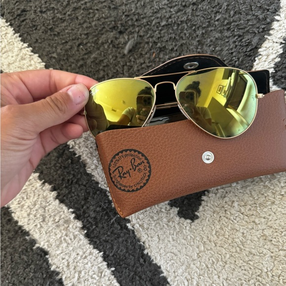 RAYBANDS // AVIATOR MIRROR Sunglasses - Picture 1 of 3